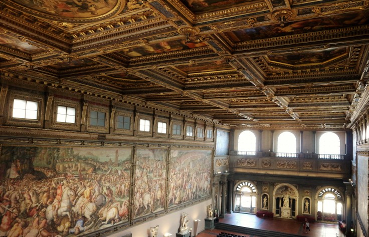 Salone dei Cinquecento, Palazzo Vecchio, Firenze.