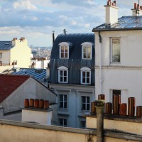 I tetti di Parigi, La Bohème, una giornata grigia ed io.